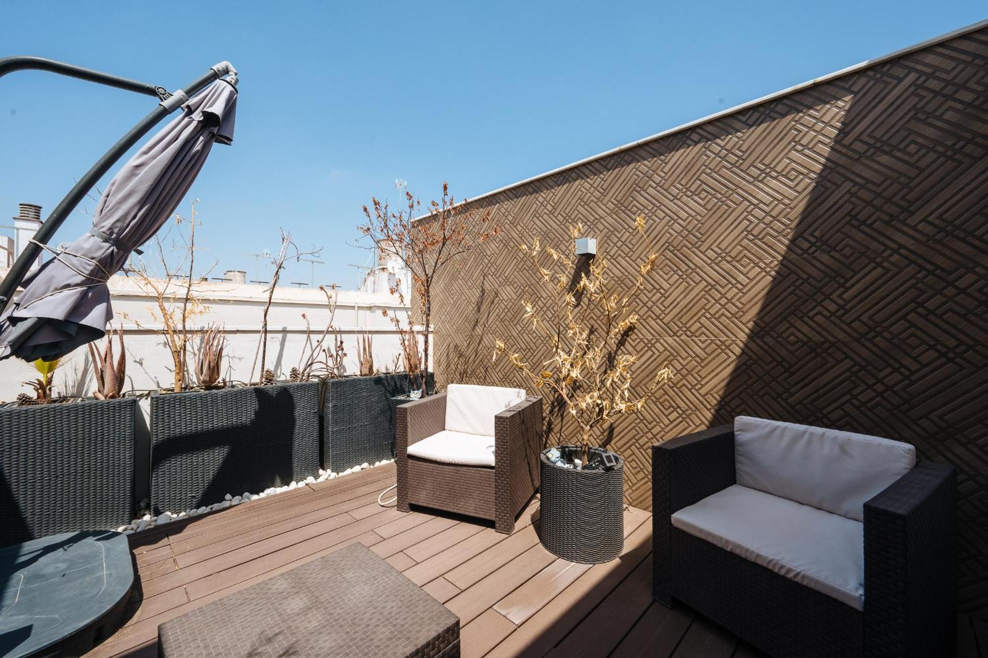 Elegant Duplex 3 Master Bedrooms And Private Sevilla Kültér fotó